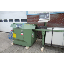 Onderliggende afkortzaag, zaagblad 550 mm. Used.
